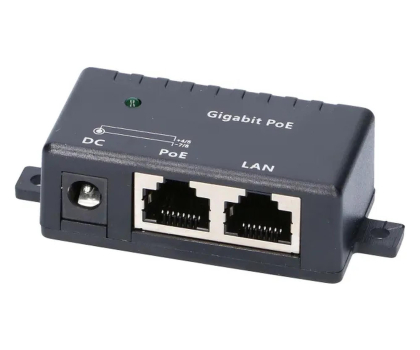 Akcesoria sieciowe ExtraLink 1 Portowy Gigabit PoE Injector 1x 1000Mb/s RJ45, Kostka